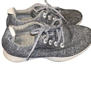 Allbirds Wool Runners Natural Gray Sole Sneakers women size 8